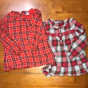 Carters Plaid Tunics